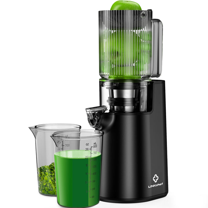 LINKChef Juicer Machine, Slow Masticating Machines with Extra Lar