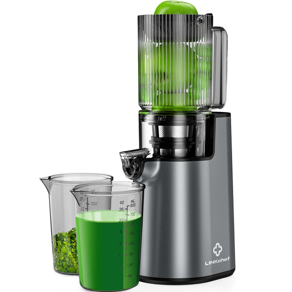 4.1"  Reversible Large Feed Chute Cold Press Juicer (Two Colors Availavble) LINKChef