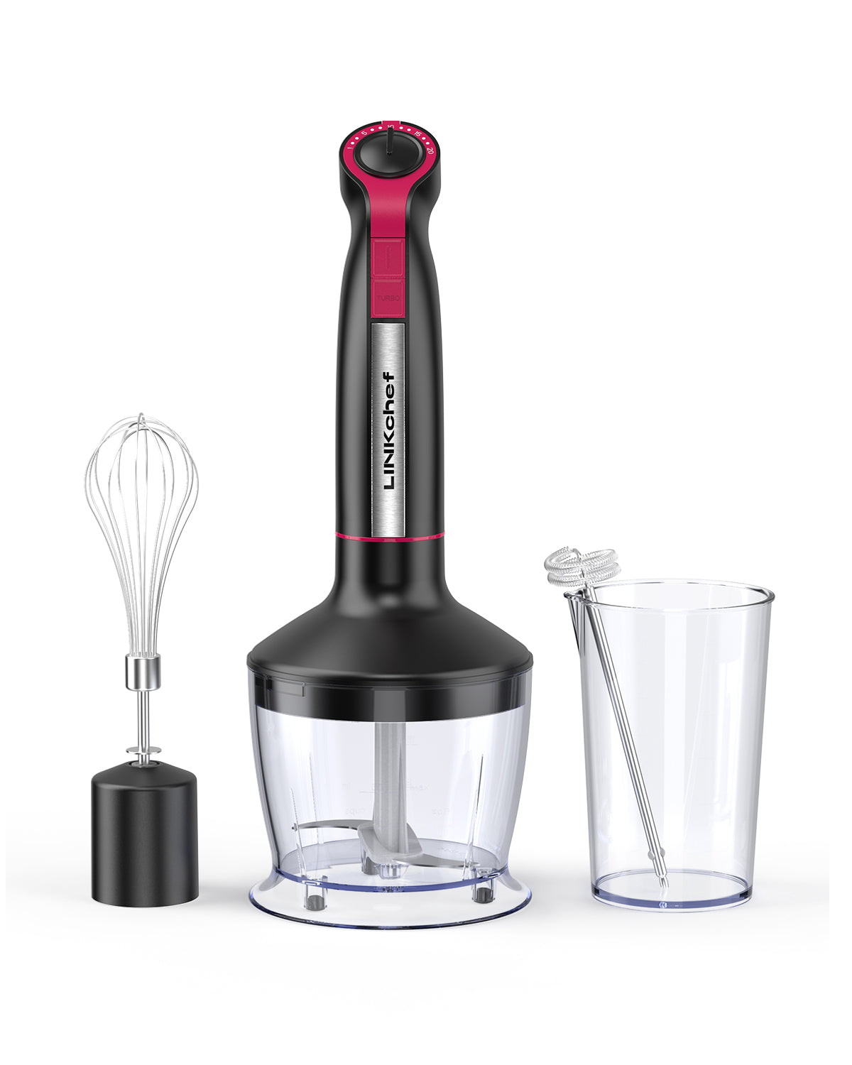 5-in-1 Immersion Blender Kits, 20-Speed, 1000W. – LINKChef