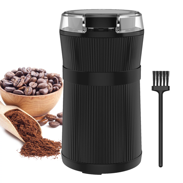 LINKchef Coffee Grinder Electric and Spice Grinder, Herb Grinder, Coffee  Bean Grinder, Wet and Dry Grinder With 1 Removable Stainless Steel Bowl,  Max