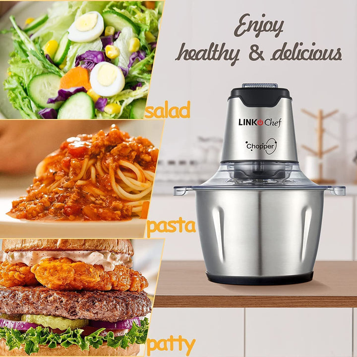 Electric Food Chopper， 2 Cup – ezbasics