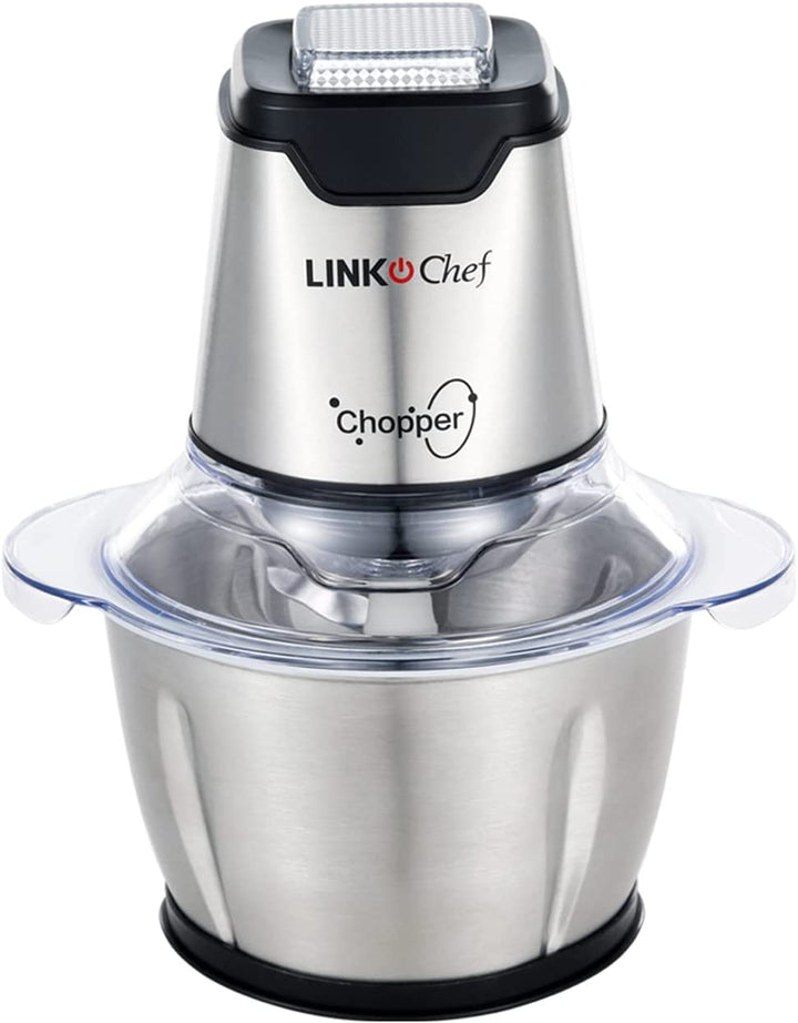 Linkchef Food Chopper Electric, 5 Cup Mini Food Processor Stainless Steel,  Small